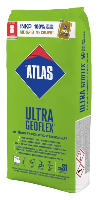 Atlas Geoflex Ultra fliseklæb 22,5 kg