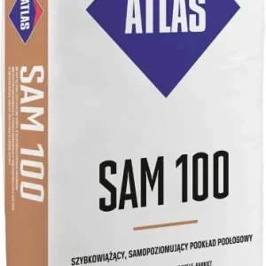 Atlas SAM 100 selvnivellerende gulvafretning 25 kg