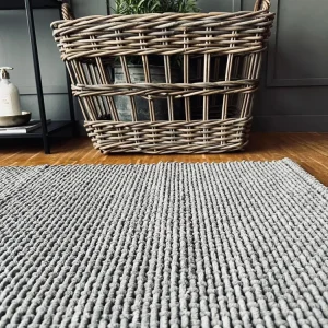 Bademåtte XL Grå 60x120cm