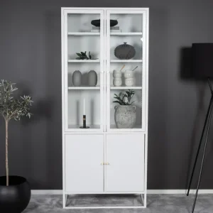 Bakal Vitrineskab 41 x 190 x 80 Alabast
