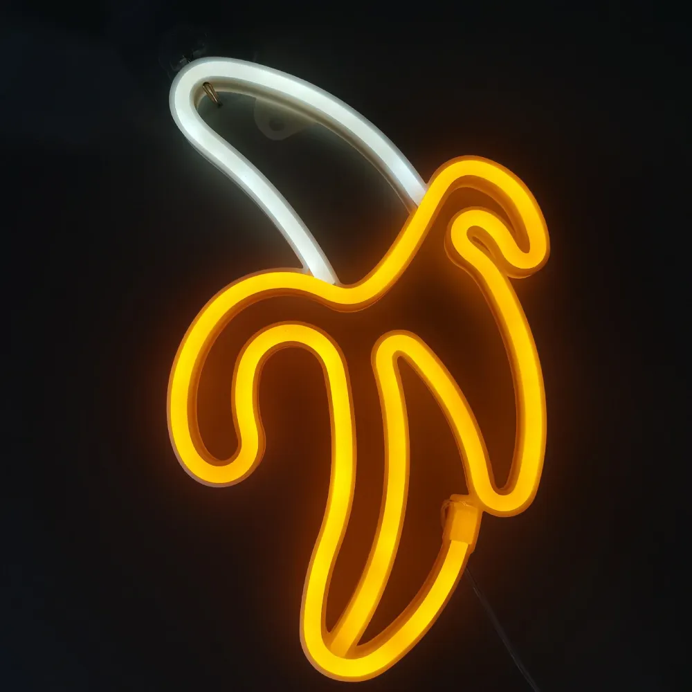 Banan Neon LED Lampe | Variable Speed | Overload Protection