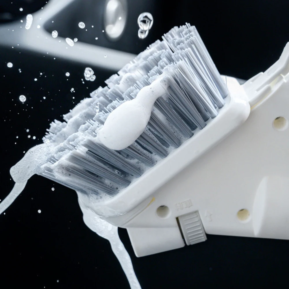 Bathroom Tile Scrubber | Ergonomic Design Soap Dispenser