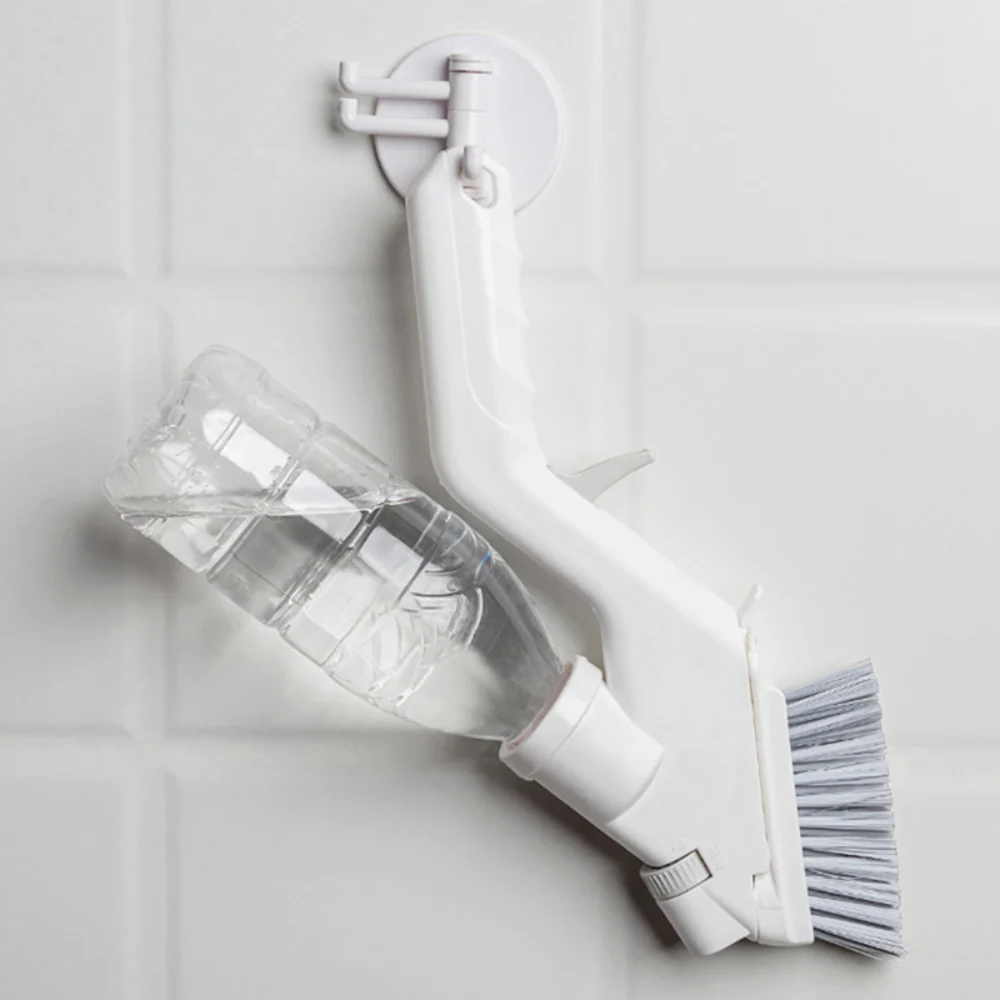 Bathroom Tile Scrubber | Ergonomic Design Soap Dispenser