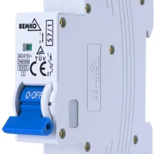 Bemko 1P C 10A overstrømsafbryder