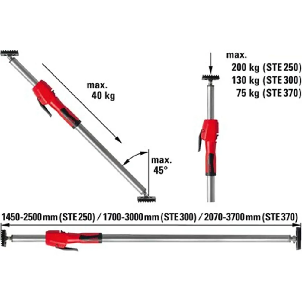 BESSEY Lofts- og monteringsstøtte STE 90