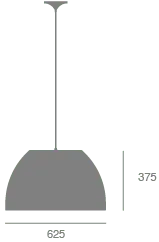 Big Bossa Ø62,5 pendel Lumini Salvie