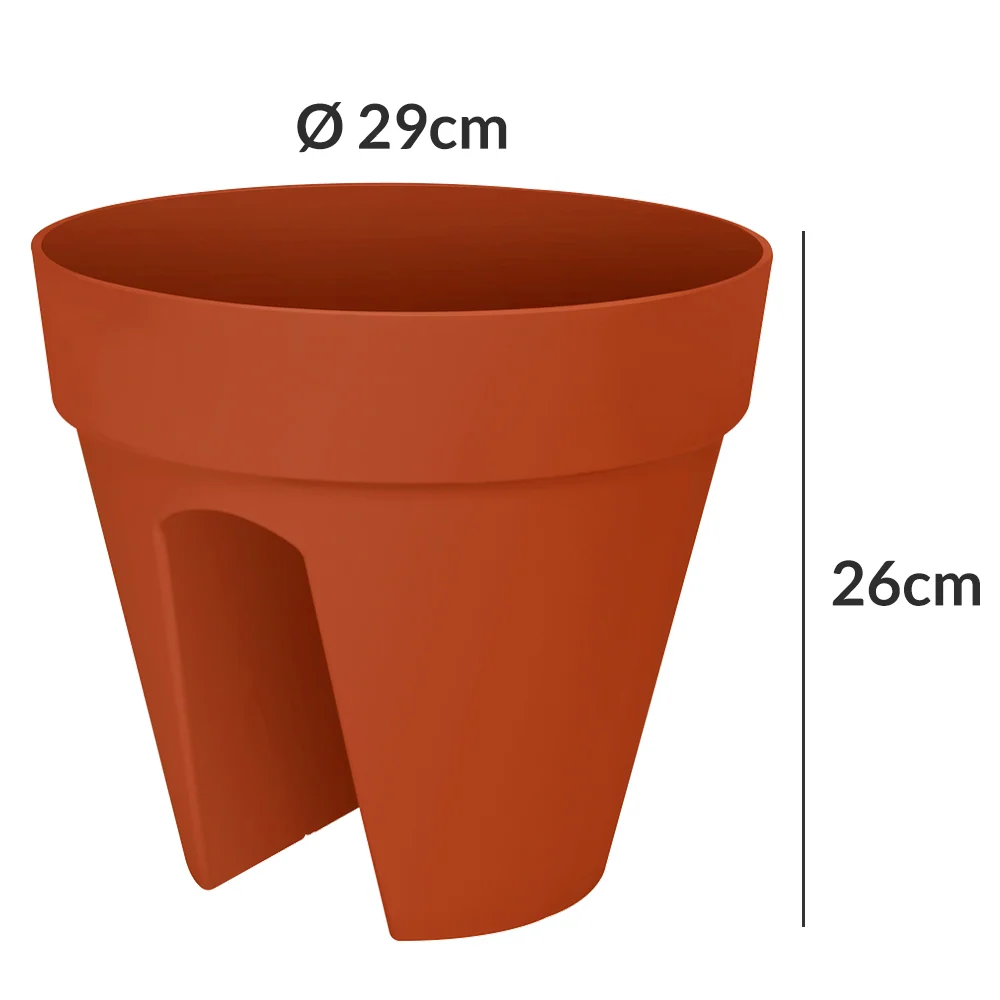 Blomsterkrukke Terracotta 11x10