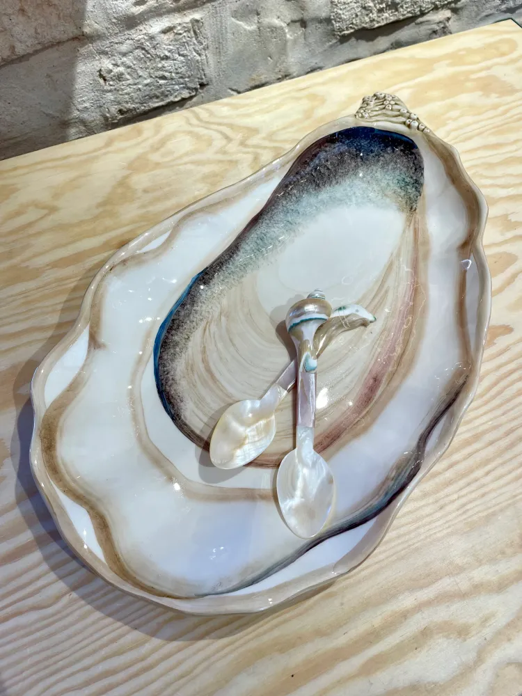 Bloomingville Mother pearl Tallamone Ske