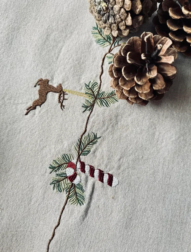 Bordløber Jul Nostalgi 40x240