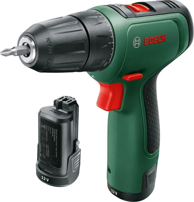 Bosch Easydrill 1200 akku-boremaskine og skruemaskine