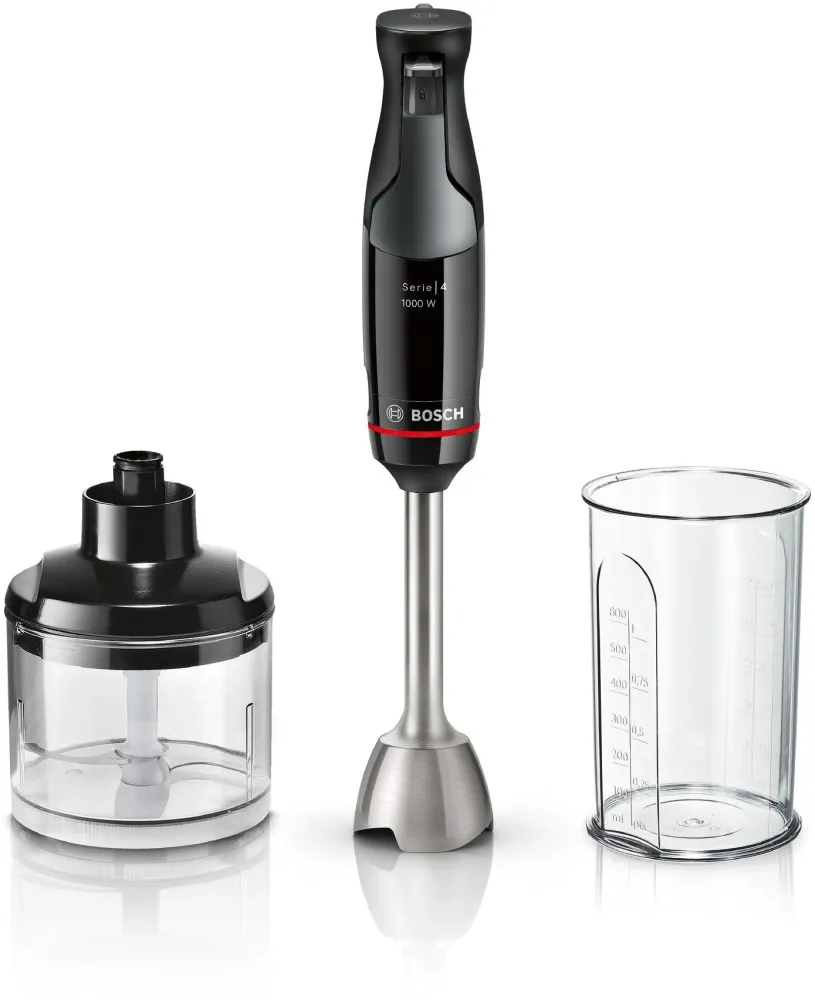 Bosch Serie 4 MSM4B620 blender 0,6 L Nedsænkning blender 1000 W Ebony