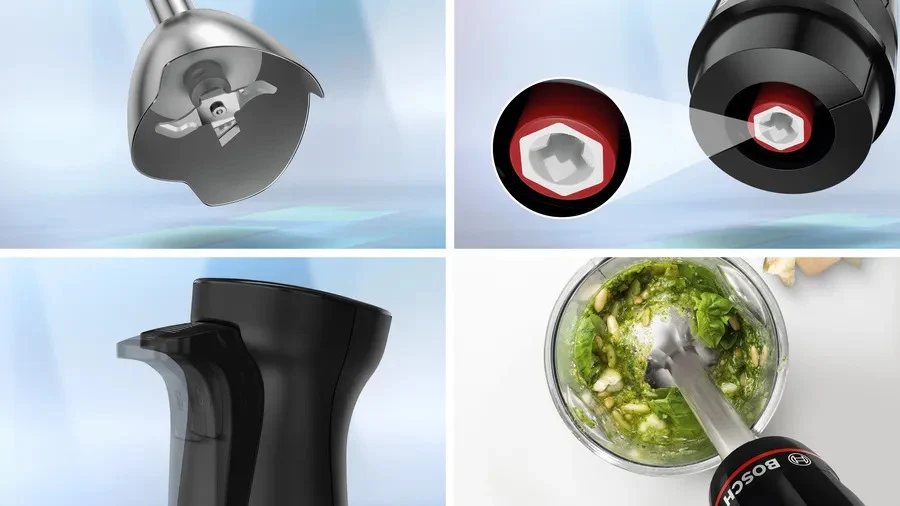 Bosch Serie 4 MSM4B620 blender 0,6 L Nedsænkning blender 1000 W Ebony