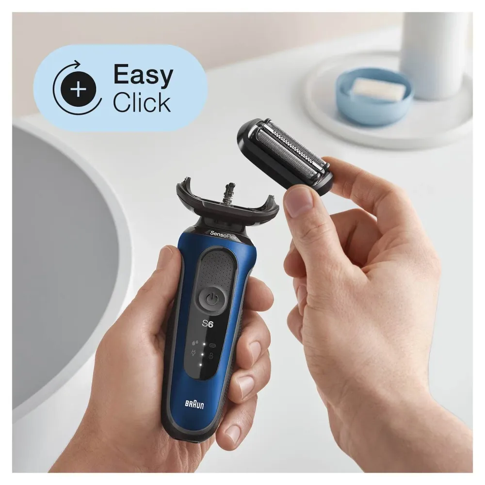 Braun Barbermaskine Shaver 61-B1000s Navy