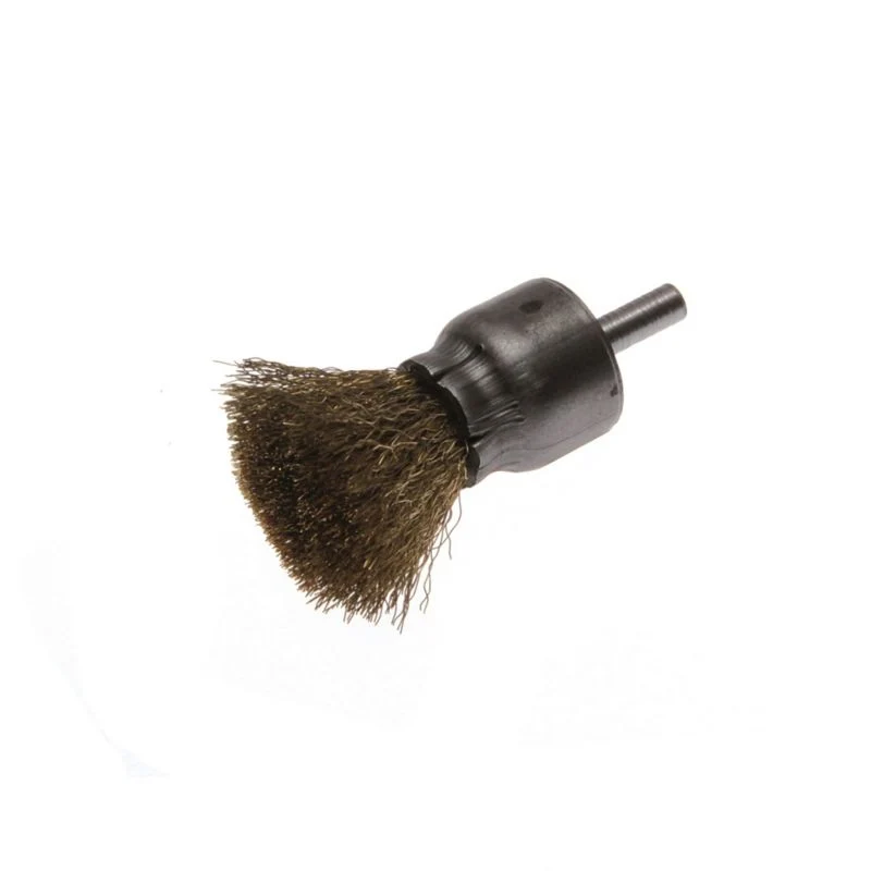 Børste med skaft Most messing 6 mm, Ø 25 mm
