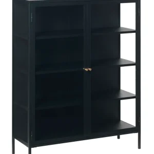 Carmel vitrineskab H140 cm.