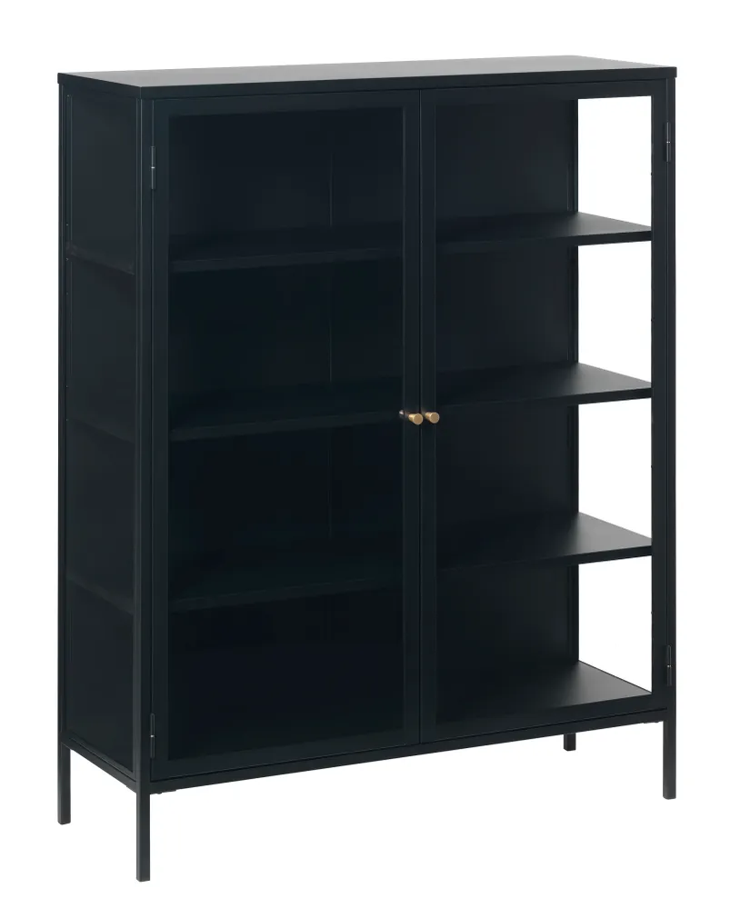 Carmel vitrineskab H140 cm.