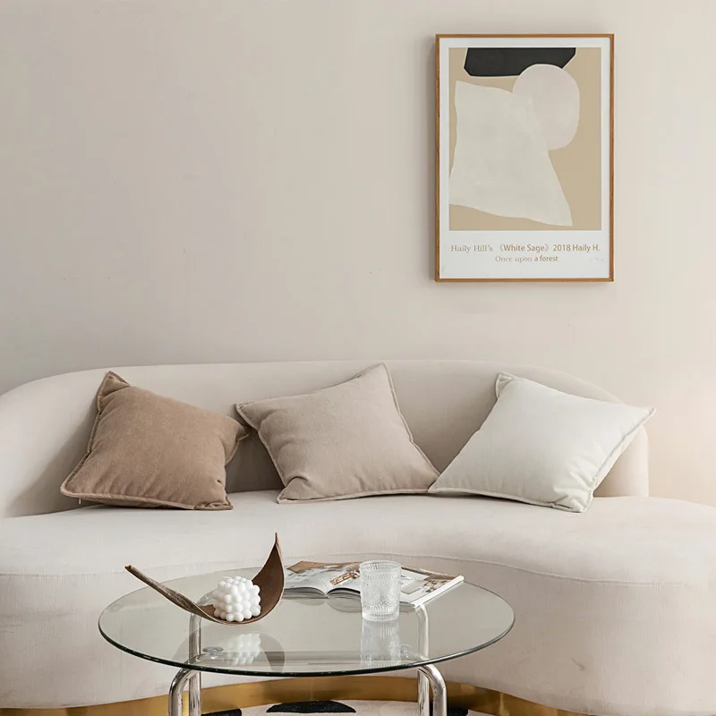 Chenille Cushion Cover | Textured Luxury Home Decor Dark