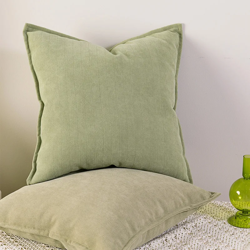Chenille Cushion Cover | Textured Luxury Home Decor Dark