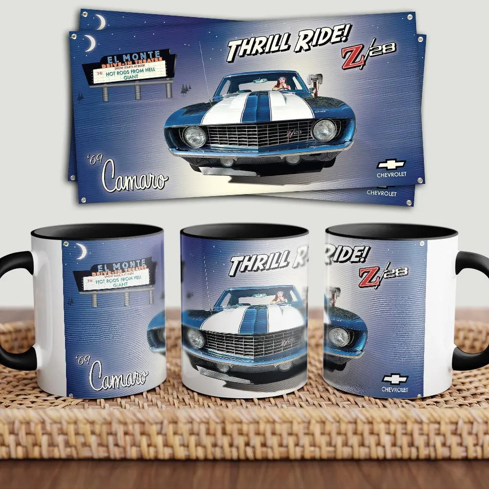 Chevrolet Camaro 69 Z28 "To Toner" Timeless Keramisk Krus