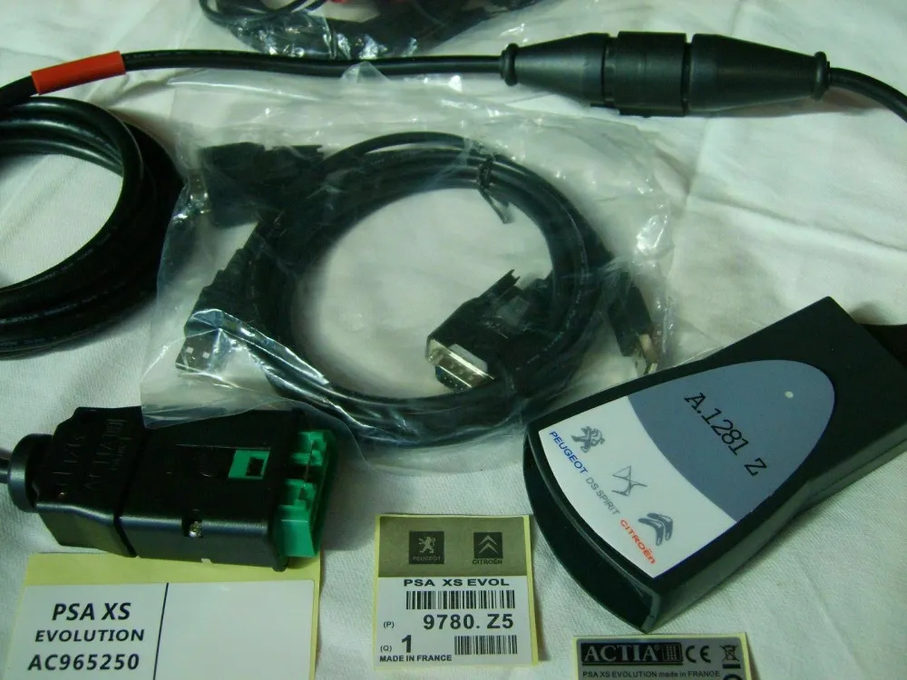 COMPLETE CHIP-REV. C LEXIA 3 Diagnostic Interface Citroen Peugeot, DIAGBOX 9.150