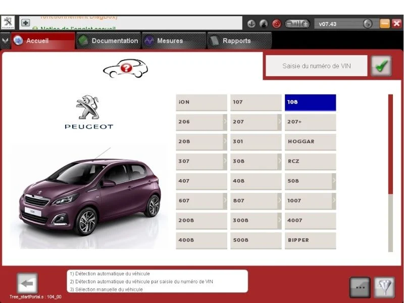 COMPLETE CHIP-REV. C LEXIA 3 Diagnostic Interface Citroen Peugeot, DIAGBOX 9.150