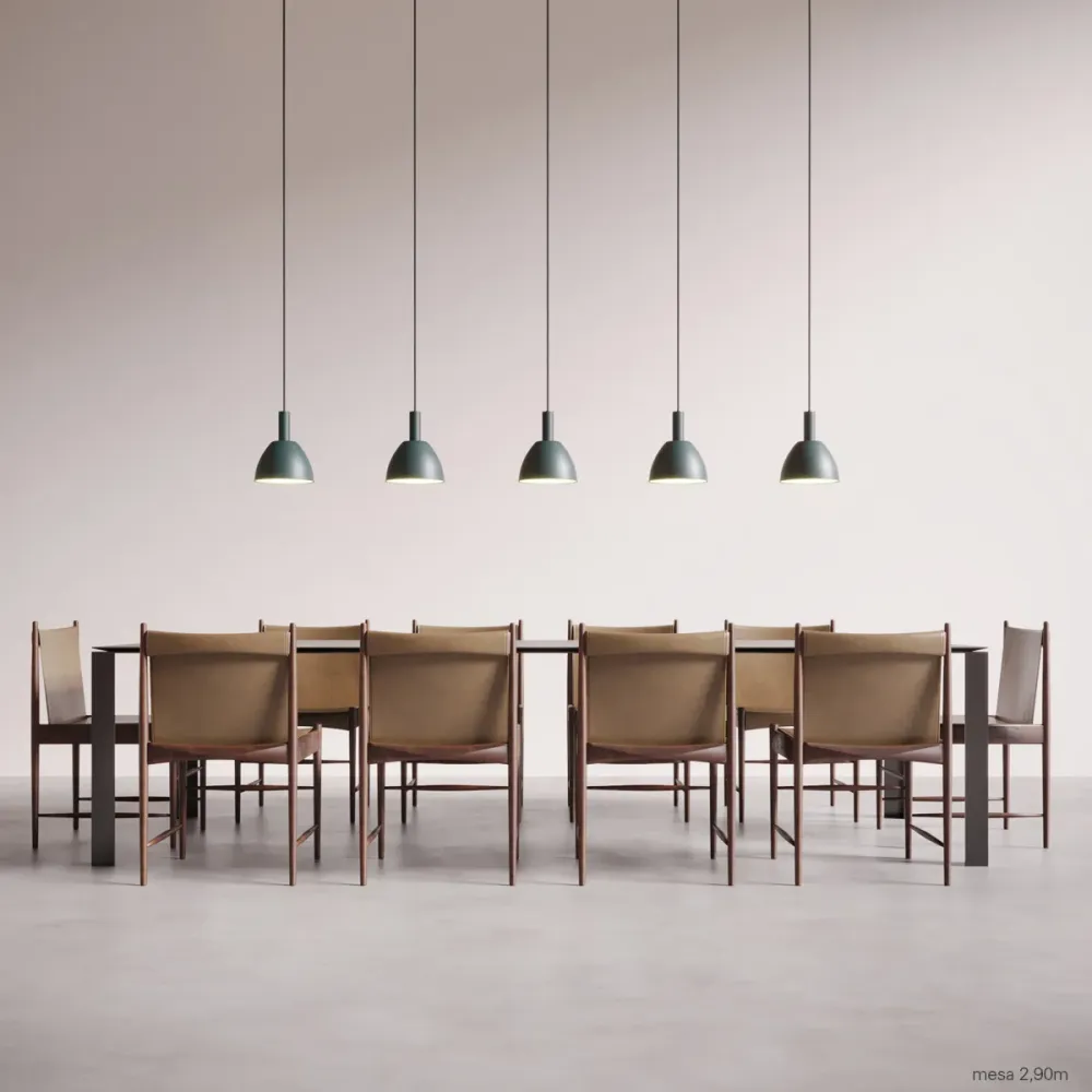 Cordless Bauhaus 90 S pendel Lumini Brun