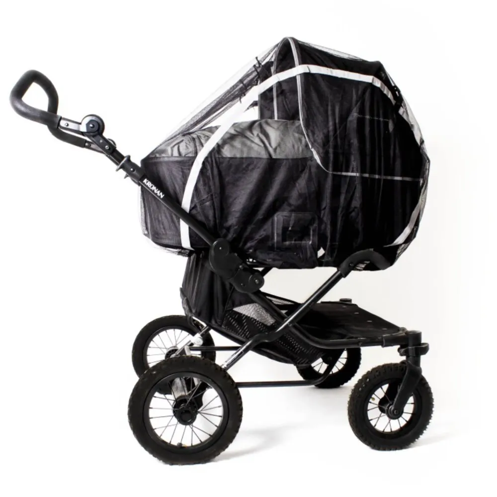 Cordless Easygrow Black Myggenet Twin