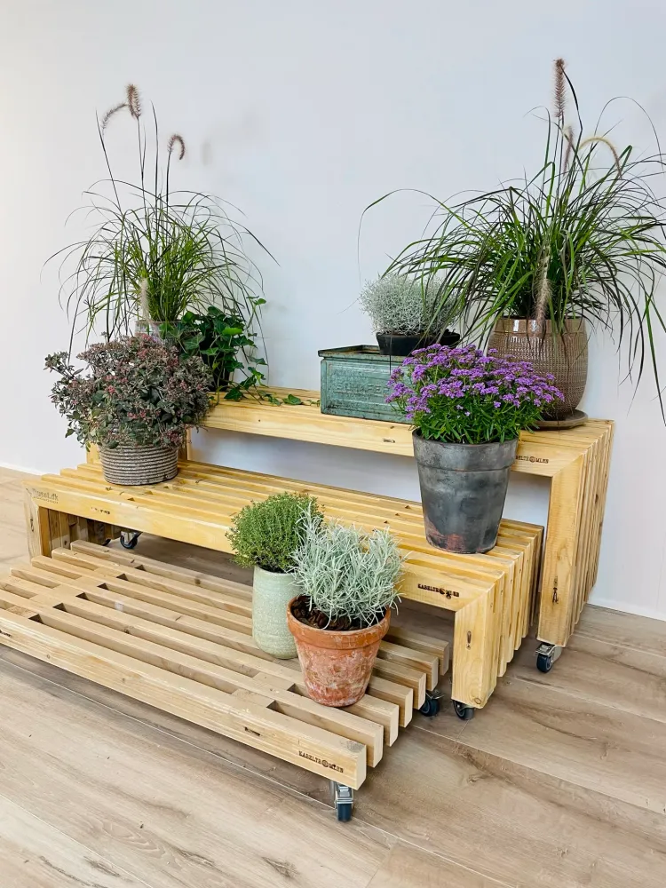 Cordless Plantetrappe af Brugte Traller