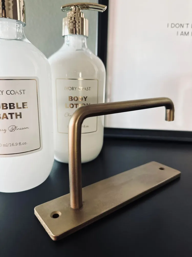 Cordless Toiletrulleholder Golden