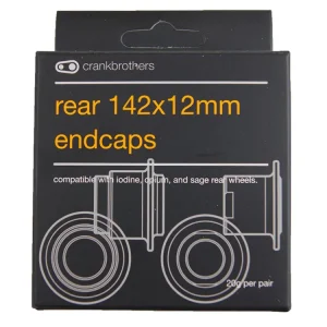 Crankbrothers Endcaps, Rear, 142x12