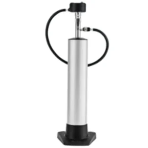 Crankbrothers Klic floor pump canister silver & display hose kit Storage Case