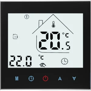 Customizable HD-T1000.B termostat med Wi-Fi, sort