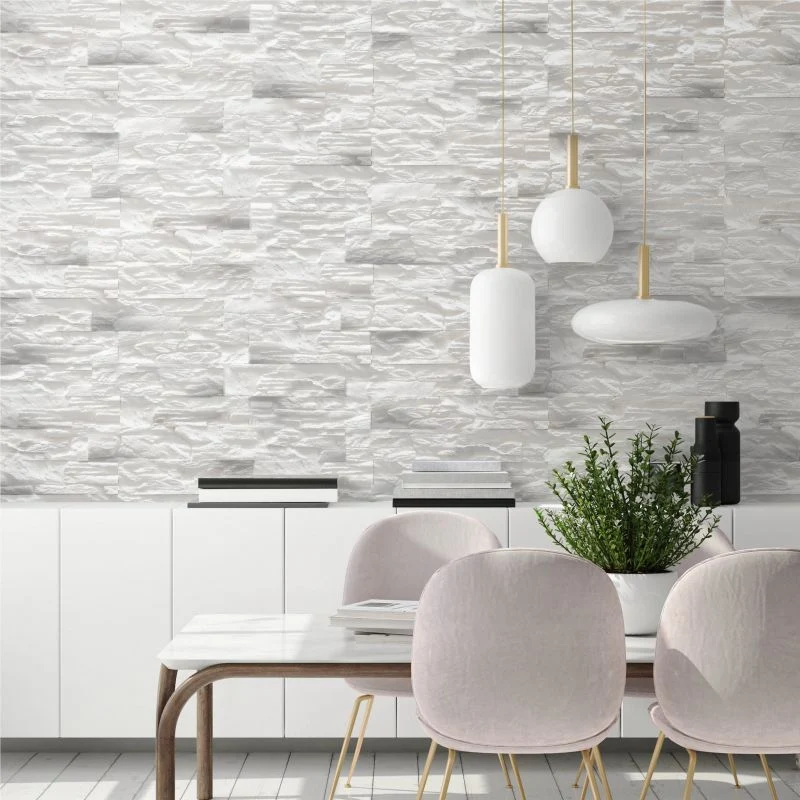 Dekorativ flise Karakum 0,4 m² Brushed Nickel