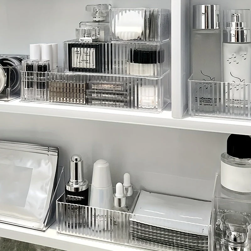 Drawer Organizer Set | Clear Acrylic Vanity Storage System
