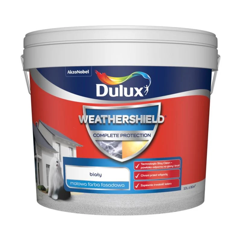Dulux Complete facadefarve alabast 10 l