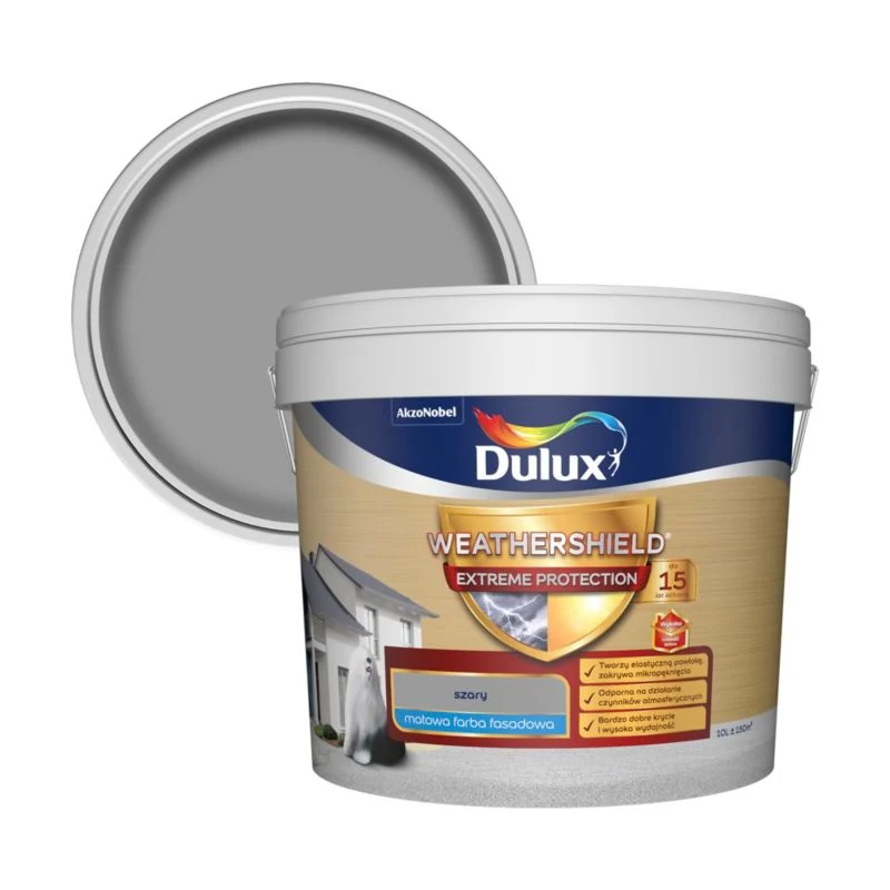 Dulux Extreme facadefarve grå 10 l