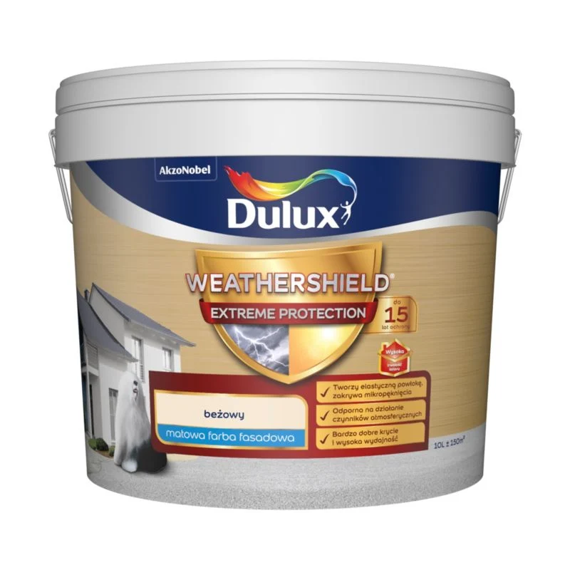 Dulux Extreme facadefarve khaki 10 l