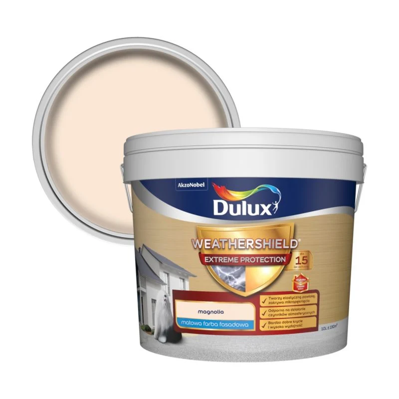 Dulux Extreme facadefarve magnolia 10 l Home & Workshop