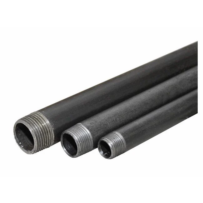 Ebony gevindrør 15 x 400 mm