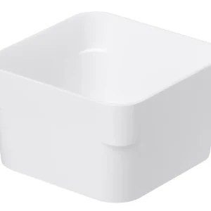 SS EFFICIENT SKUFFEORGANIZER 10X10 X6CM HVID PLAST