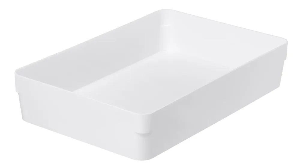 SS EFFICIENT SKUFFEORGANIZER HVID PLAST 30X20 X6 CM