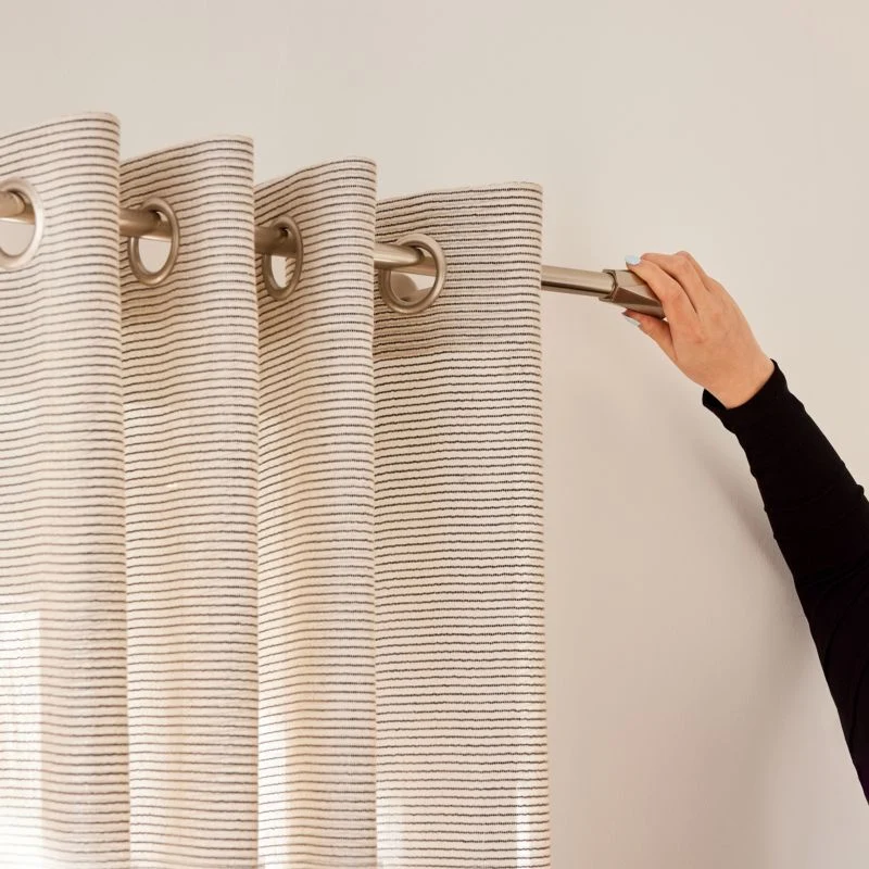Endestykke til gardinstang GoodHome Anafi Lined 19 mm