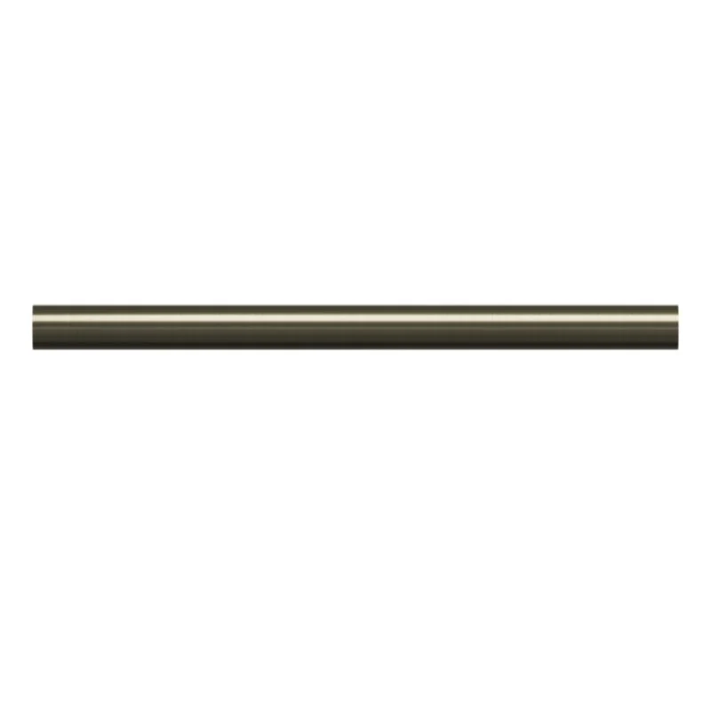 Enkelt gardinstang GoodHome Antiki 25 mm 240 cm kegle i guld