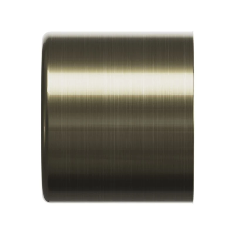 Enkelt gardinstang Goodhome Antiki 16 mm 240 cm med guldkugle