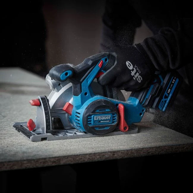 Erbauer 18 V rundsav uden batteri
