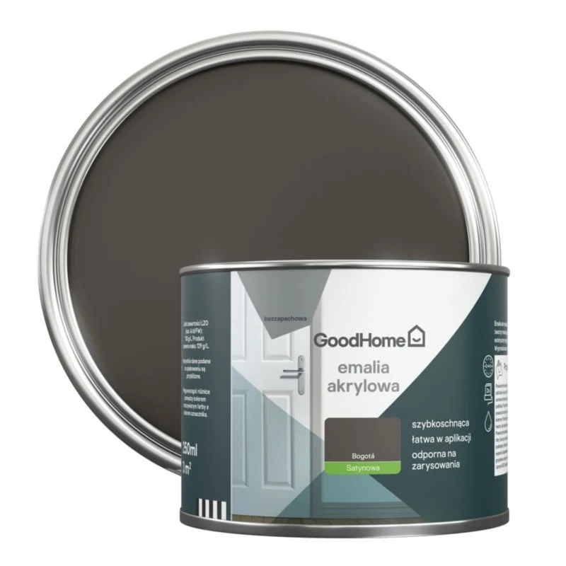 Ergonomic Design GoodHome Bogota akryl-emalje, pletresistent, 0,25 l