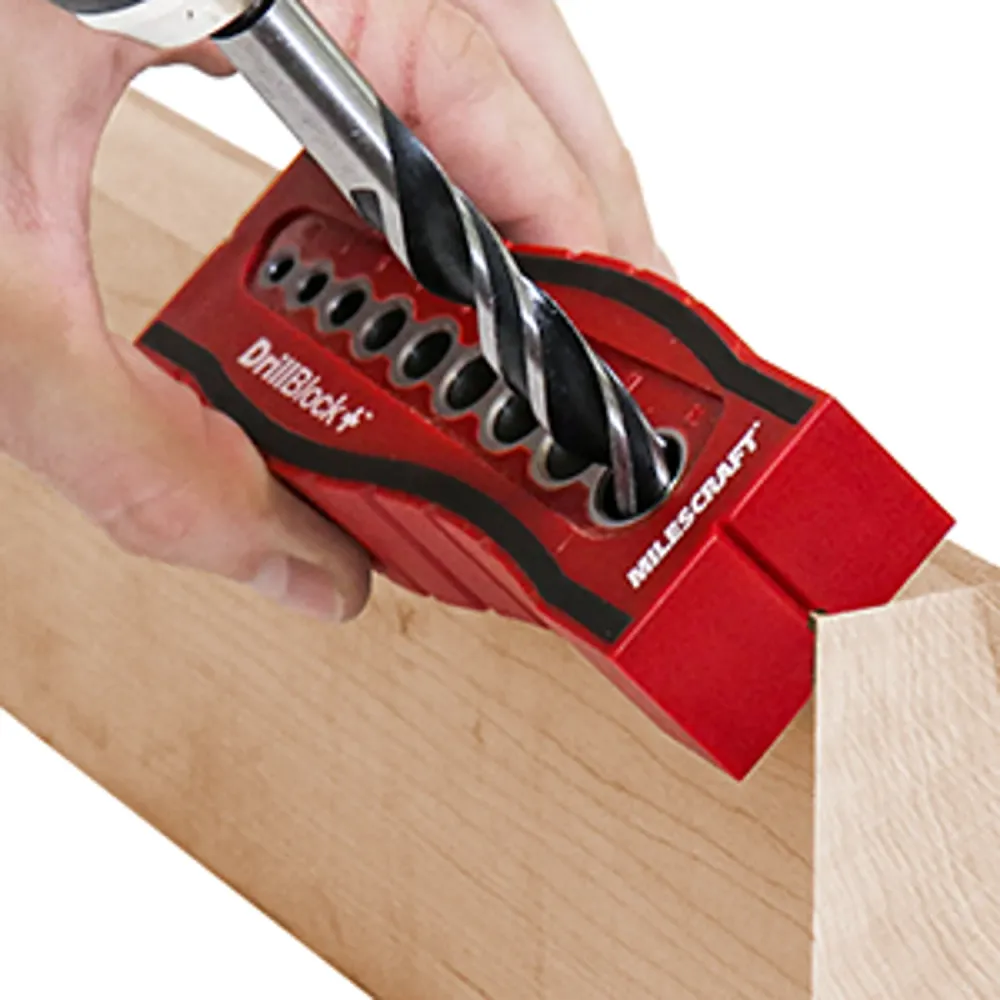 Ergonomic Design MILESCRAFT Boreskabelon DrillBlockPLUS