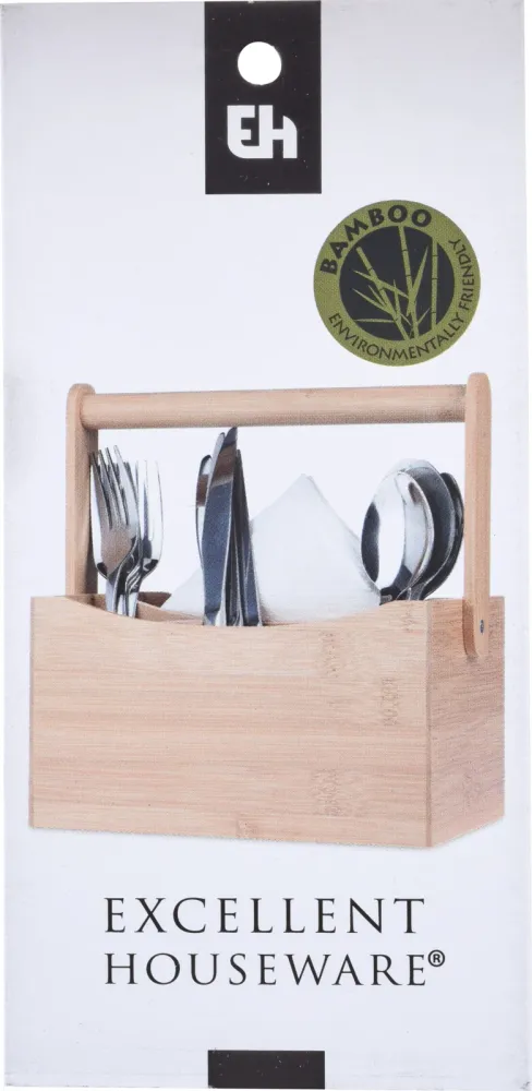 Exceptionel Houseware bestikholder i bambus