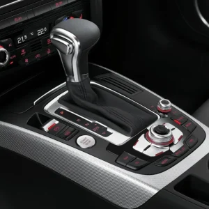 Facelift automatgearknop Q7 Brushed Nickel