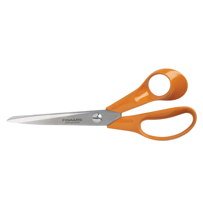 Fiskars universalsaks højre 21 cm Brushed Nickel